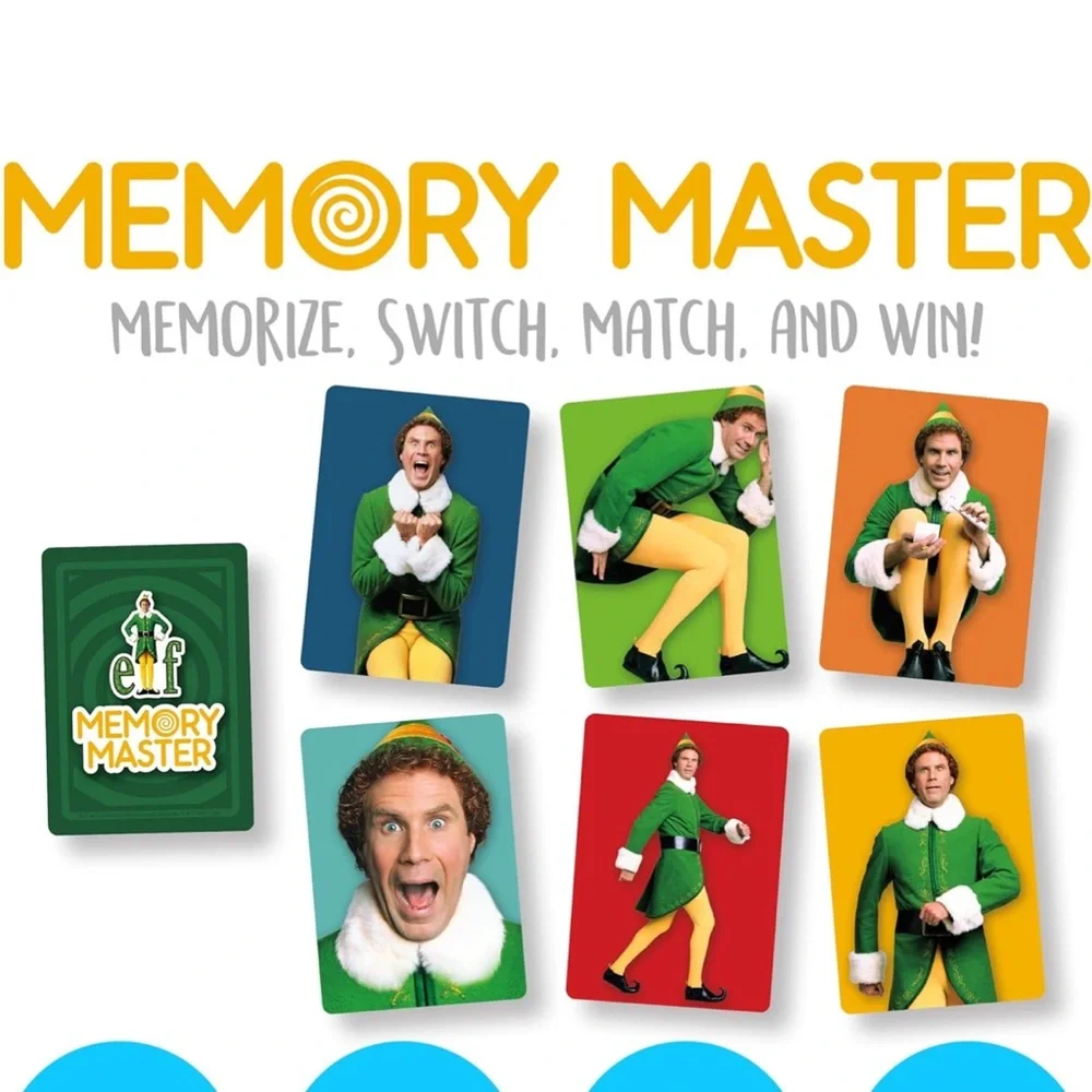 Aquarius Elf Memory Master Card Game